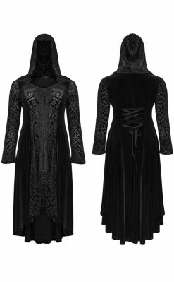 Punk Rave Dark Illusion Velvet Cloak | Plus Size Clothing