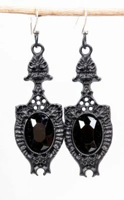 Restyle Dark Mirror Earrings Accessories