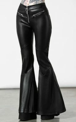 Killstar Clothing Dark Nebula Flared Trousers 17 Killstar Clothing Dark Nebula Flared Trousers