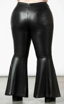 Killstar Clothing Dark Nebula Flared Trousers 18 Killstar Clothing Dark Nebula Flared Trousers