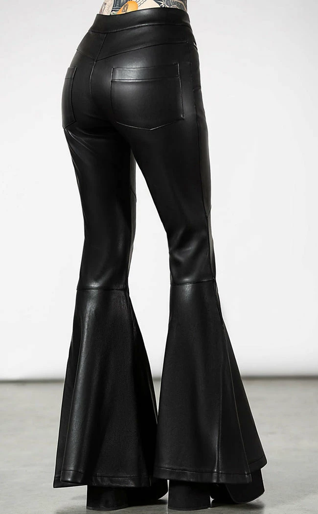 Killstar Clothing Dark Nebula Flared Trousers 11 Killstar Clothing Dark Nebula Flared Trousers
