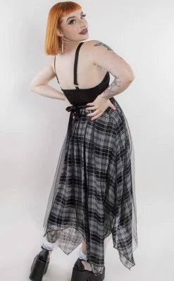 Punk Rave Darkened Dawn Slip Dress Clothing