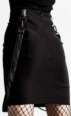 Killstar Daze Of Our Lives Mini Skirt | Black