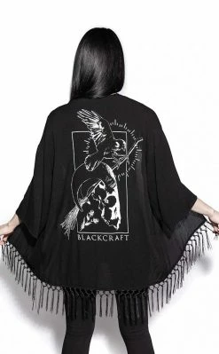 BlackCraft Dead Remains Kimono Clothing