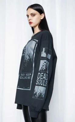 Mary Wyatt Dead Souls Oversized Long Sleeve Tee Clothing 13 Mary Wyatt Dead Souls Oversized Long Sleeve Tee Clothing