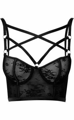 Killstar Deadly Attraction Bra | Black