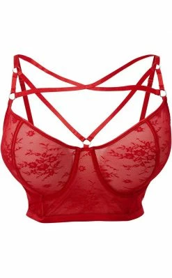 Killstar Deadly Attraction Bra | Scarlet