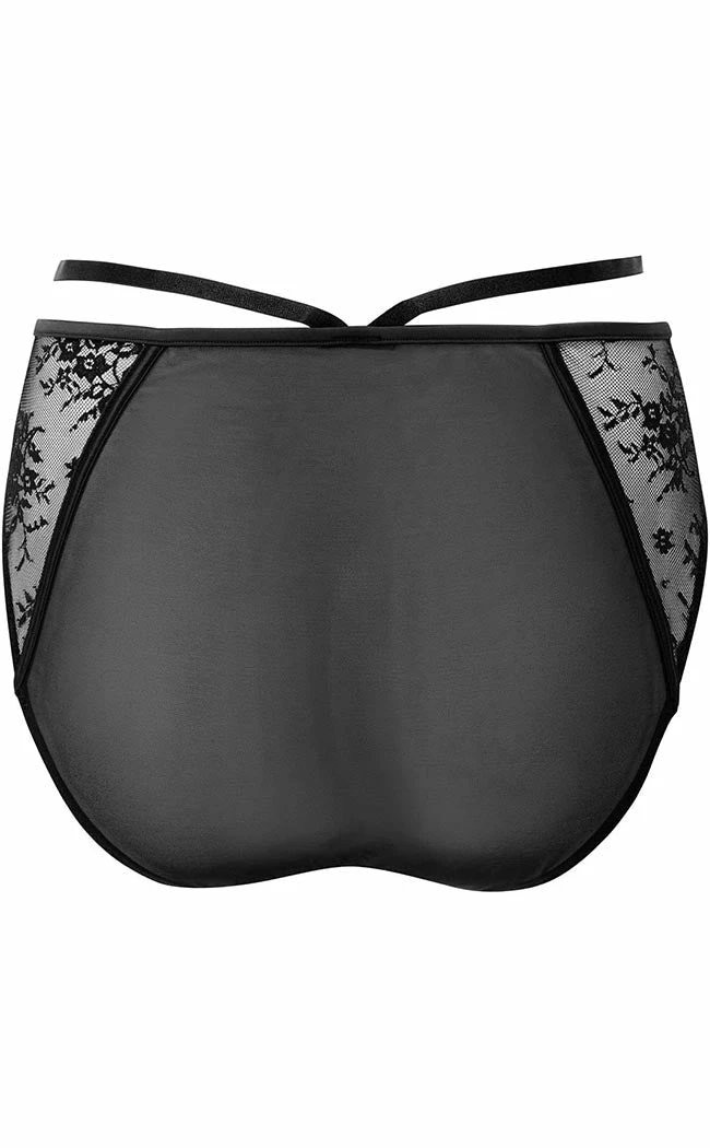 Killstar Clothing Deadly Attraction Panty | Black 6 Killstar Clothing Deadly Attraction Panty | Black