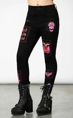 Killstar Dealer Patched Jeans 12 Killstar Dealer Patched Jeans