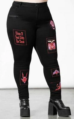 Killstar Dealer Patched Jeans 13 Killstar Dealer Patched Jeans