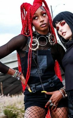 Killstar Dean Dungarees Clothing