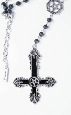 Killstar Dearly Departed Rosary Necklace Jewellery