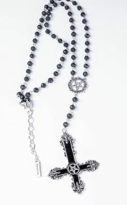 Killstar Dearly Departed Rosary Necklace Jewellery