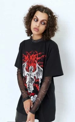 Mary Wyatt Clothing Death Angel Oversized Tee