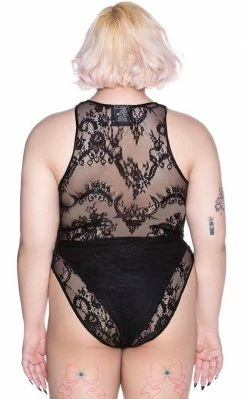 Killstar Clothing Desert Rose Lace Bodysuit 12 Killstar Clothing Desert Rose Lace Bodysuit