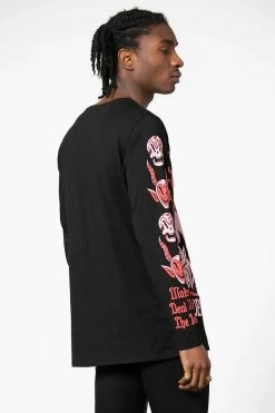 Killstar Devil's Advocate Long Sleeve Top