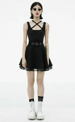 Punk Rave Clothing Disillusioned Layered Skirt