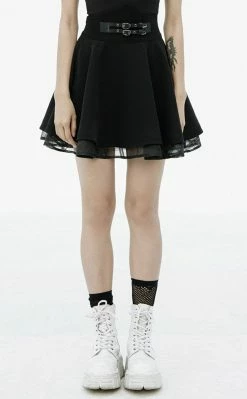 Punk Rave Clothing Disillusioned Layered Skirt