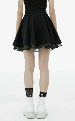 Punk Rave Clothing Disillusioned Layered Skirt