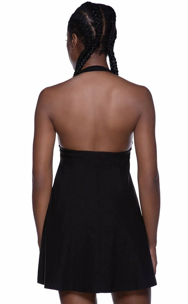 Killstar Don't Call Skater Dress Clothing 4 Killstar Don't Call Skater Dress Clothing