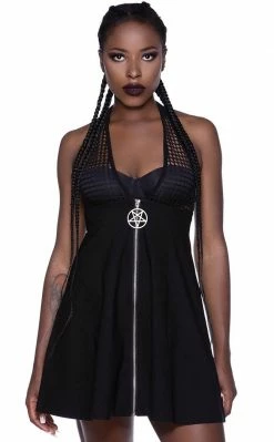 Killstar Don't Call Skater Dress Clothing