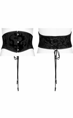 Punk Rave Clothing Dragon Dance Cincher