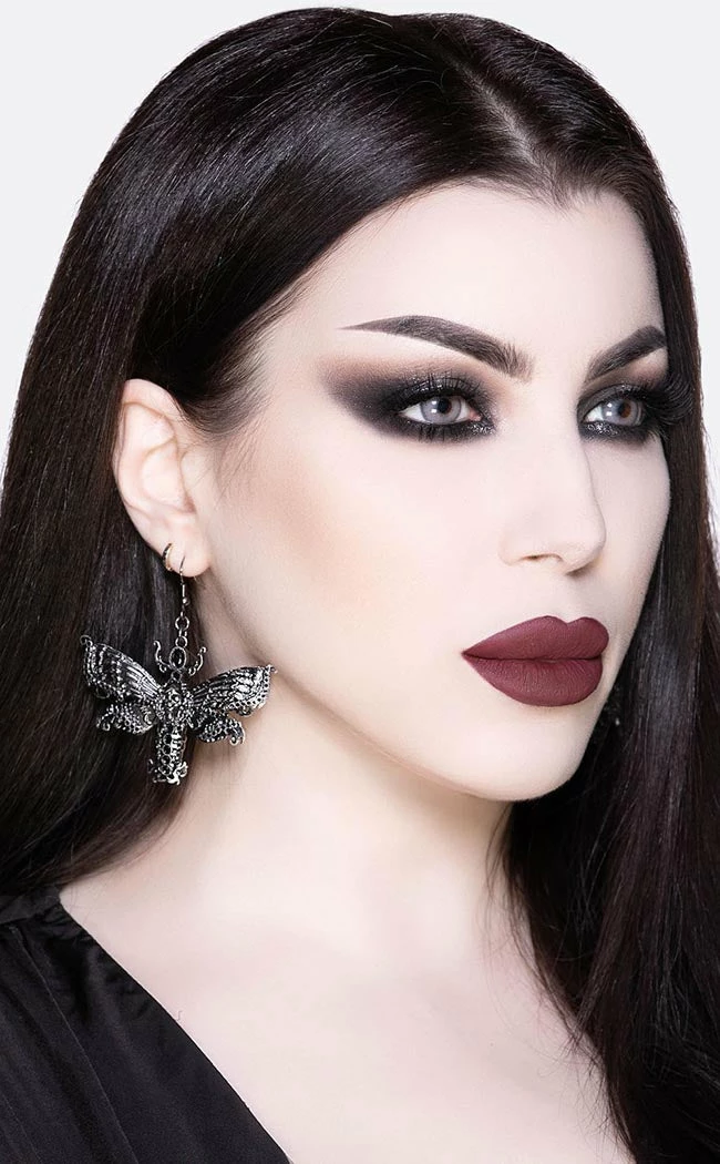 Killstar Drawn 2 Light Earrings | Silver Accessories 3 Killstar Drawn 2 Light Earrings | Silver Accessories