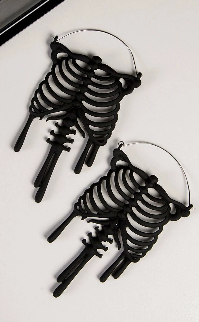 TB Drip Up Her Bones Plug Hoops | Earrings Jewellery 5 TB Drip Up Her Bones Plug Hoops | Earrings Jewellery