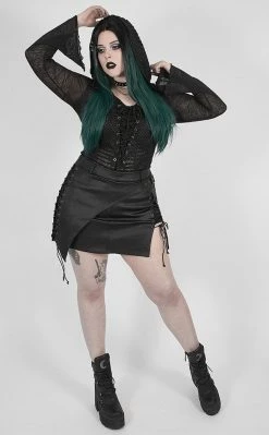 Punk Rave Drive Me Wild Mini Skirt | Plus Size