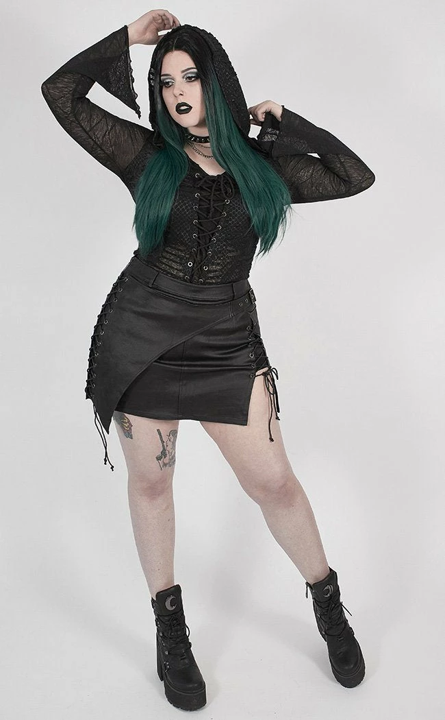 Punk Rave Drive Me Wild Mini Skirt | Plus Size 4 Punk Rave Drive Me Wild Mini Skirt | Plus Size