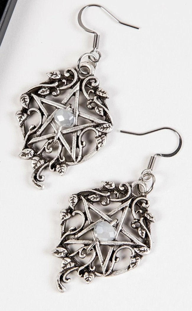 Gothic Jewellery Druidess Earrings | Smoke 4 Gothic Jewellery Druidess Earrings | Smoke