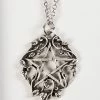 Gothic Jewellery Druidess Necklace | Silver