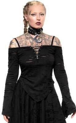 Killstar Dust Devil Top Clothing