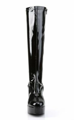 Funtasma EXOTICA-2000 Blk Str Pat Boots