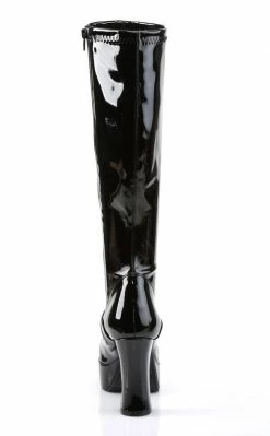 Funtasma EXOTICA-2000 Blk Str Pat Boots