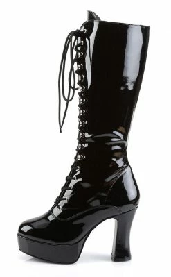Funtasma EXOTICA-2020 Blk Pat Boots