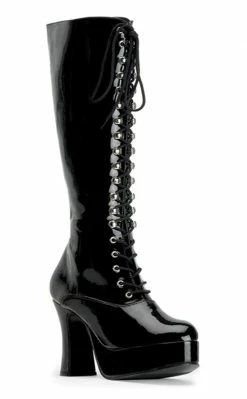 Funtasma EXOTICA-2020 Blk Pat Boots