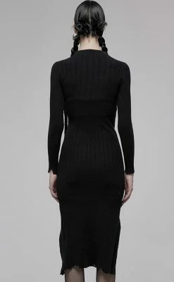 Punk Rave Clothing Early Mourning Knit Dress