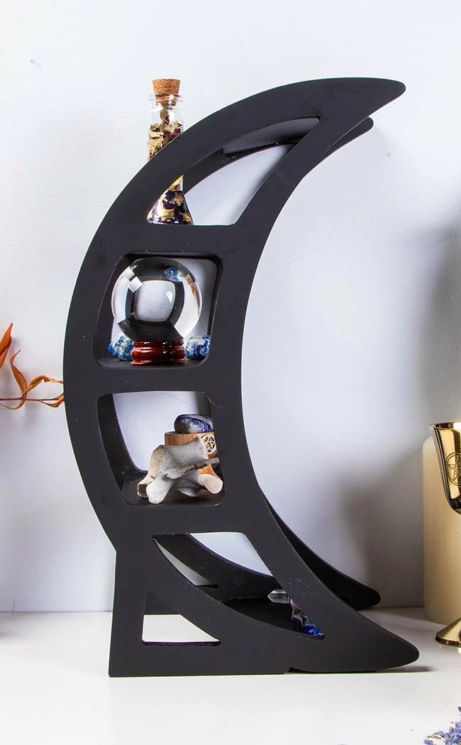 The Haunted Mansion Home & Gifts Eclipse Apothecary Shelf | Large 4 The Haunted Mansion Home & Gifts Eclipse Apothecary Shelf | Large