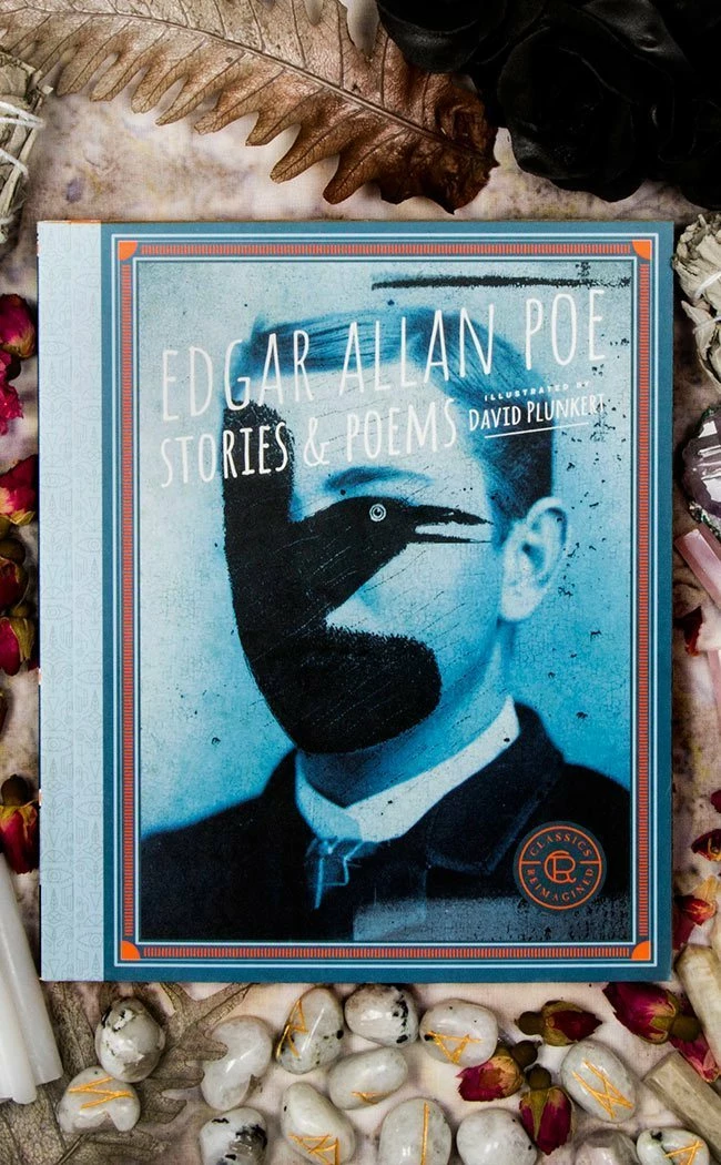 Occult Books Edgar Allan Poe (Classics Reimagined)** Home Decor 3 Occult Books Edgar Allan Poe (Classics Reimagined)** Home Decor