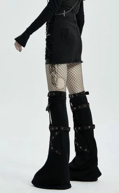 Punk Rave Enmity Denim Mini Skirt