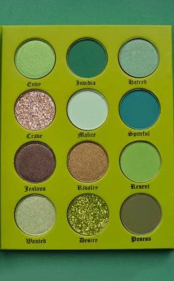 Deadly Sins Cosmetics Beauty Envy Eyeshadow Palette