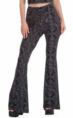Banned Apparel Esoteric Flare Leggings
