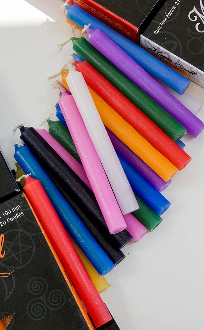 Eternal Flame Spell Candles | Brown Witchcraft 5 Eternal Flame Spell Candles | Brown Witchcraft