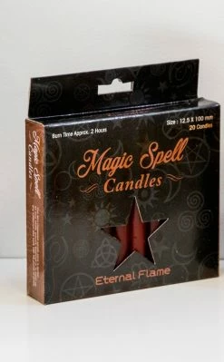 Eternal Flame Spell Candles | Brown Witchcraft
