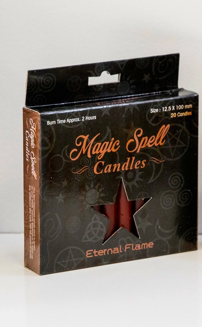 Eternal Flame Spell Candles | Brown Witchcraft 3 Eternal Flame Spell Candles | Brown Witchcraft