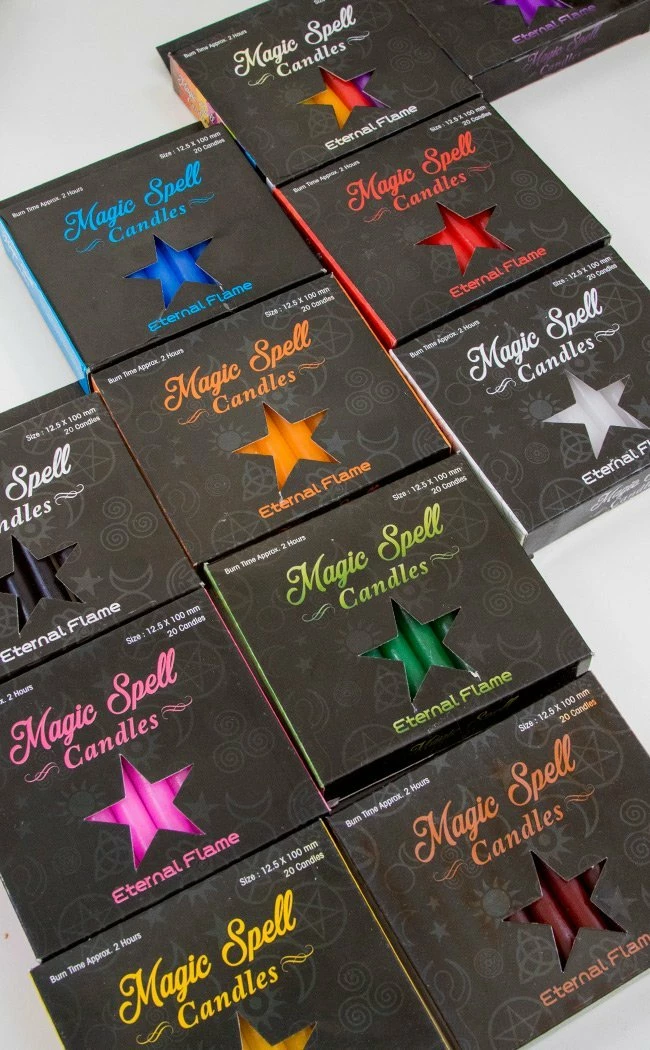 Eternal Flame Spell Candles | Pink Witchcraft 4 Eternal Flame Spell Candles | Pink Witchcraft