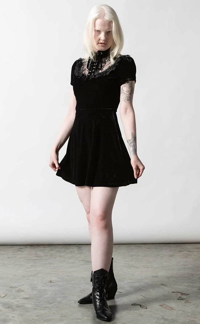 Killstar Evernight Dress | Black 4 Killstar Evernight Dress | Black
