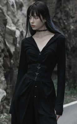 Punk Rave Ex Machina Corset Belt | Black Clothing 11 Punk Rave Ex Machina Corset Belt | Black Clothing