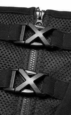 Punk Rave Ex Machina Corset Belt | Black Clothing 13 Punk Rave Ex Machina Corset Belt | Black Clothing